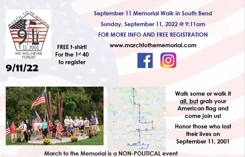 march to the memorial 2022 flyer
