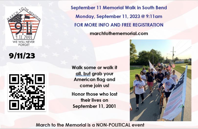 2023 March to the Memorial flyer