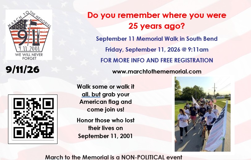 March to the Memorial 2026 flyer